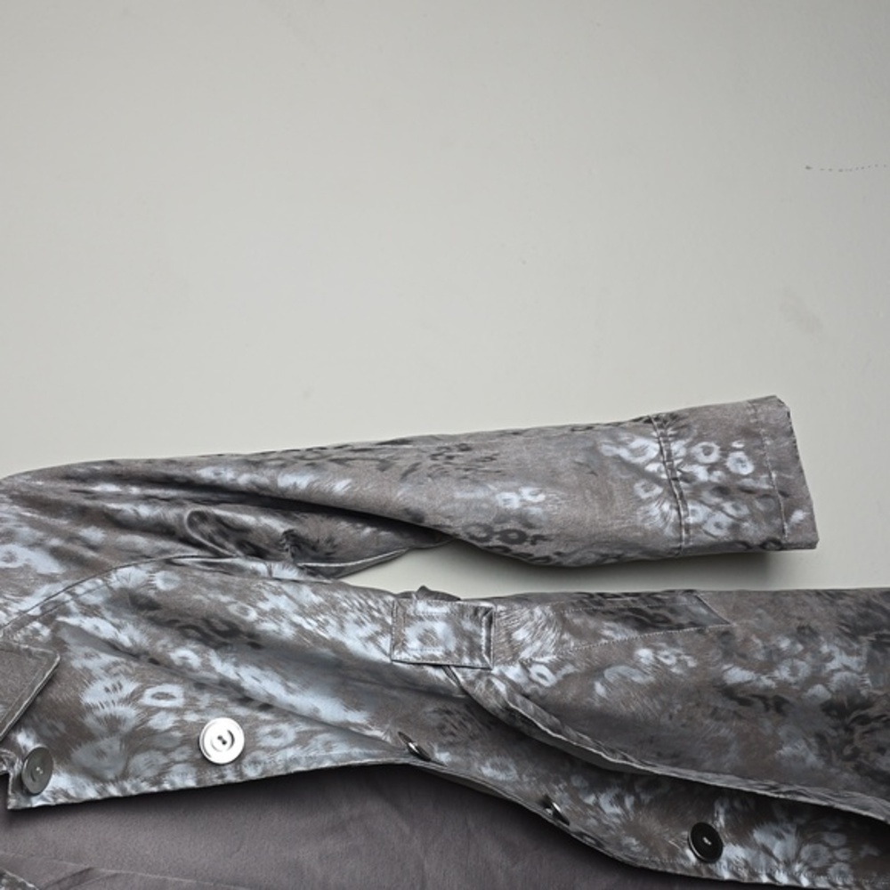 Via SPIGA Stylish Gray Women's Coat - Picture 3 of 6